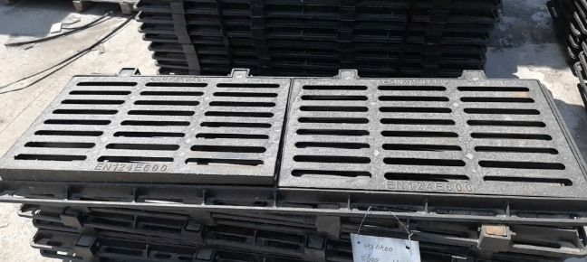 峪泉镇球墨铸铁连体双篦展示