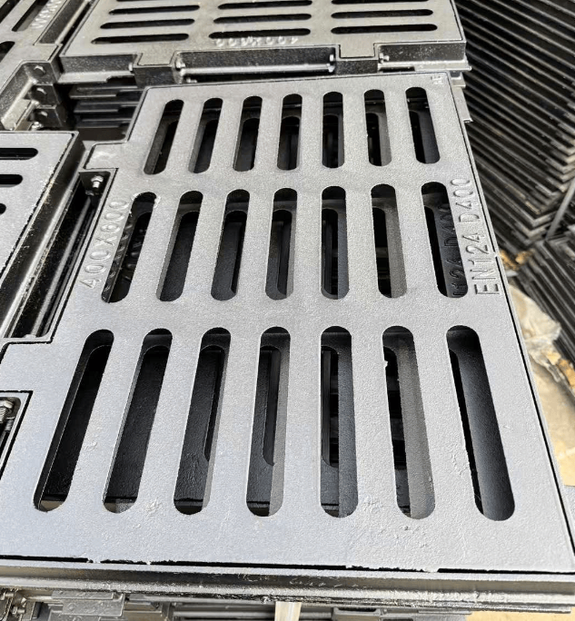 峪泉镇球墨铸铁雨水单篦展示