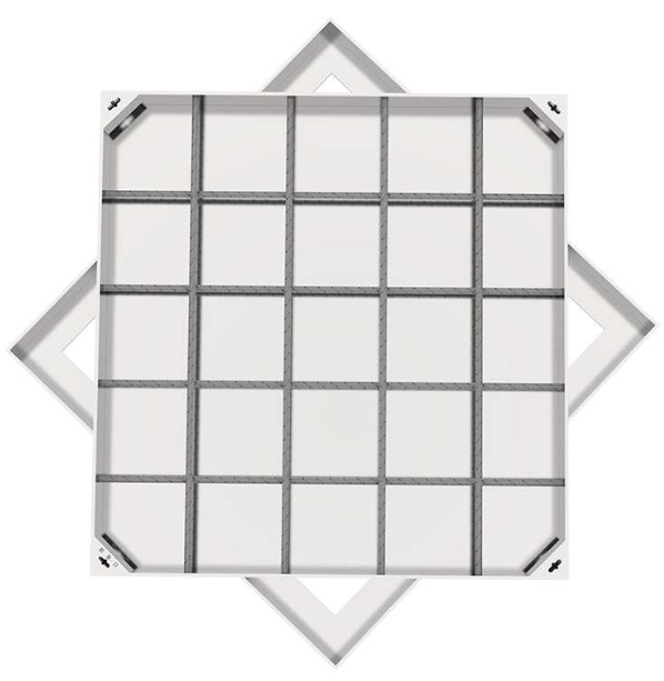 峪泉镇不锈钢方井展示